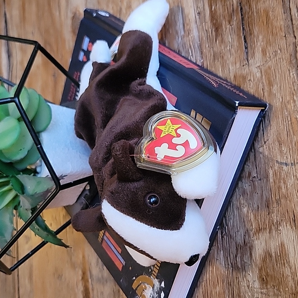 TY Beanie Baby Bruno The Dog 1997